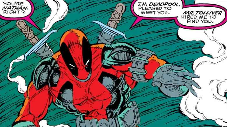 Deadpool's first comic appearance
