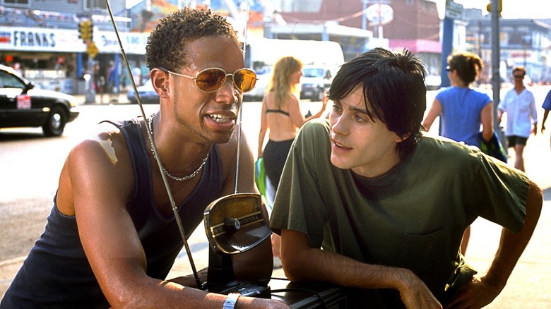 Harry talks to Tyrone in "Requiem for a Dream"