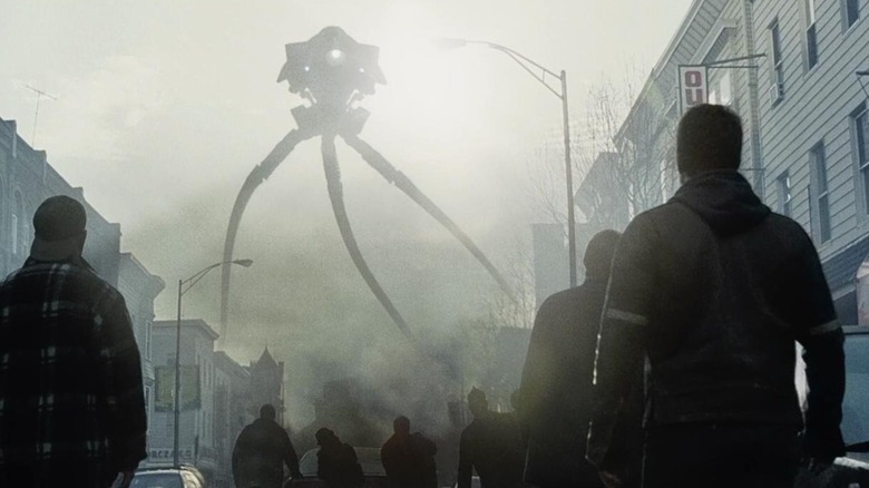 War of the Worlds tripod attack