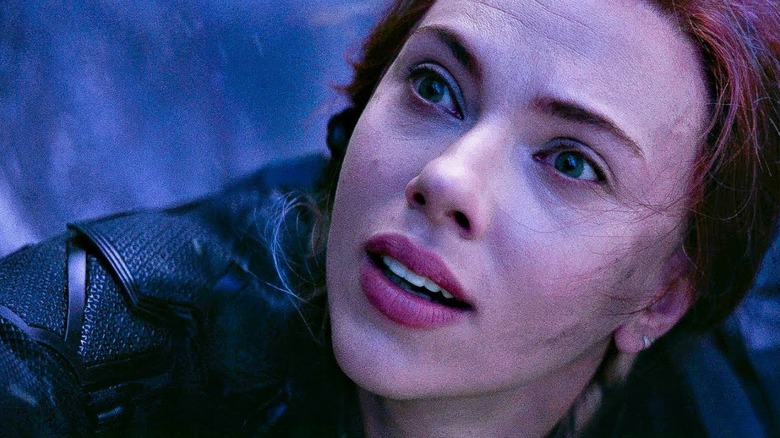 Black Widow saying her last words Avengers: Endgame