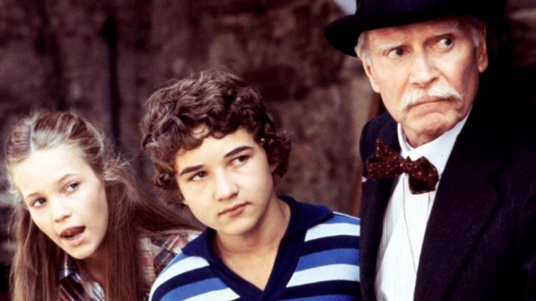 Diane Lane, Thelonious Bernard, and Laurence Olivier in A Little Romance