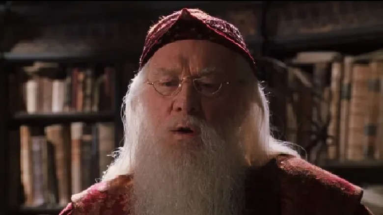 Dumbledore in Chamber of Secrets