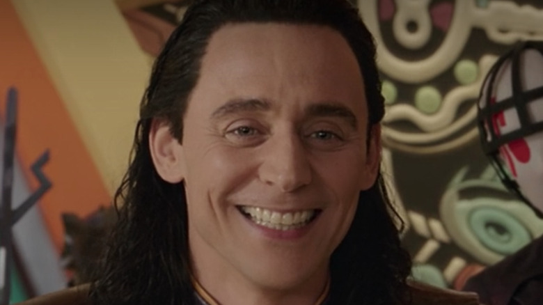 Loki smiling