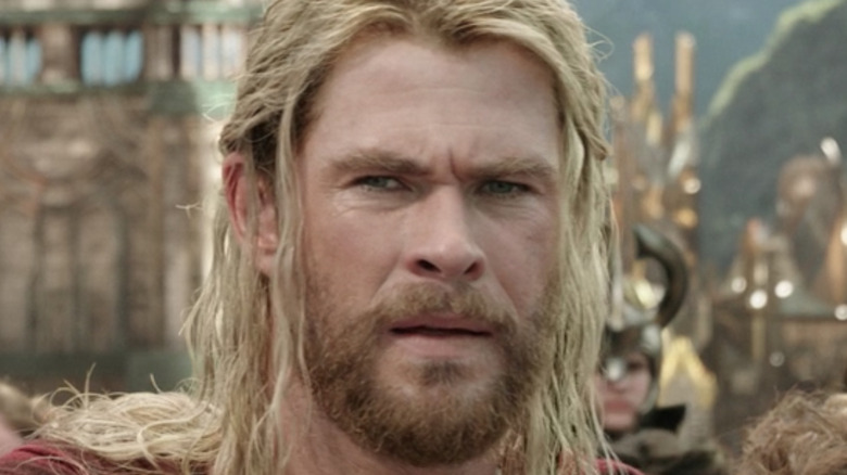 Thor looking annoyed