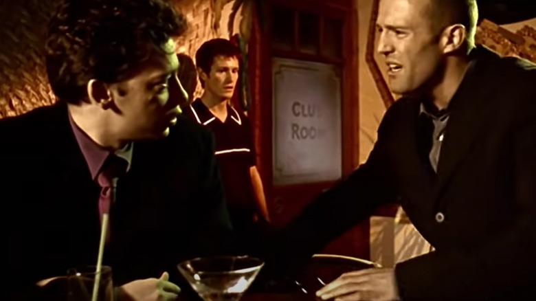 Main cast at bar in Lock, Stock, and Two Smoking Barrels