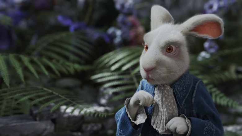 The White Rabbit isn't sure he brought the right Alice back