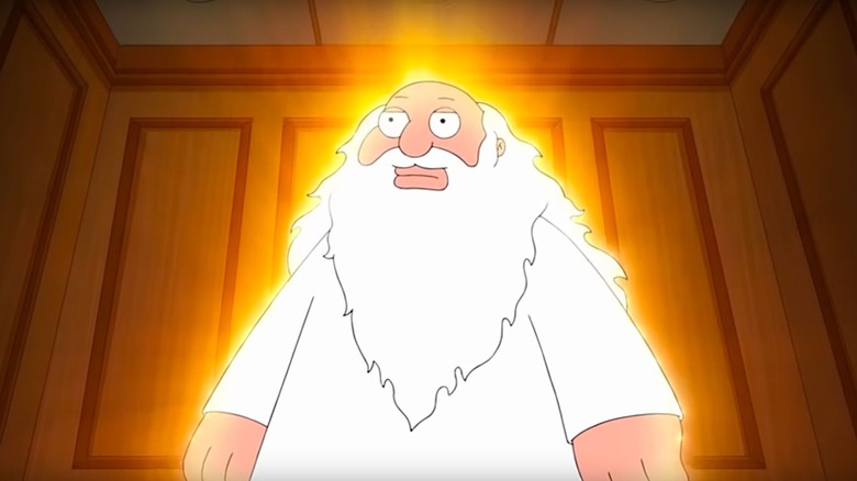God appears before Peter Family Guy