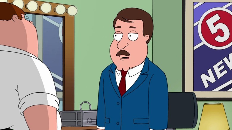 Peter talks to Tom Family Guy