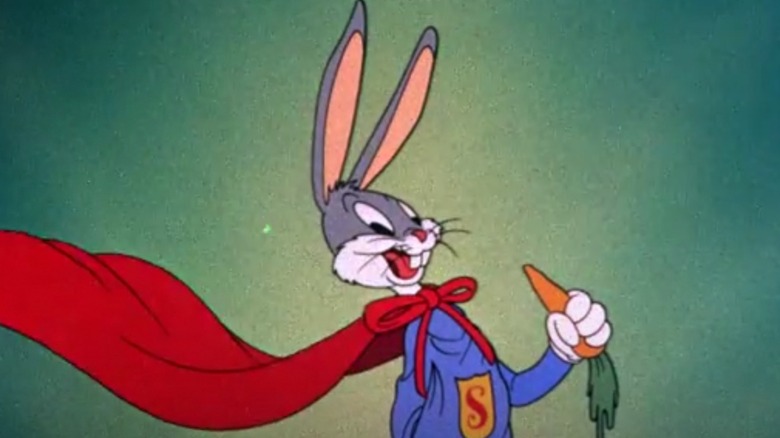 Bugs Bunny with carrot