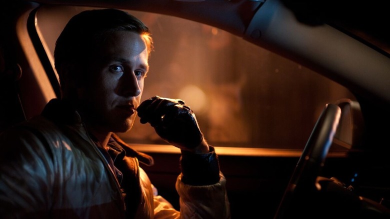 The Driver in his car in Drive