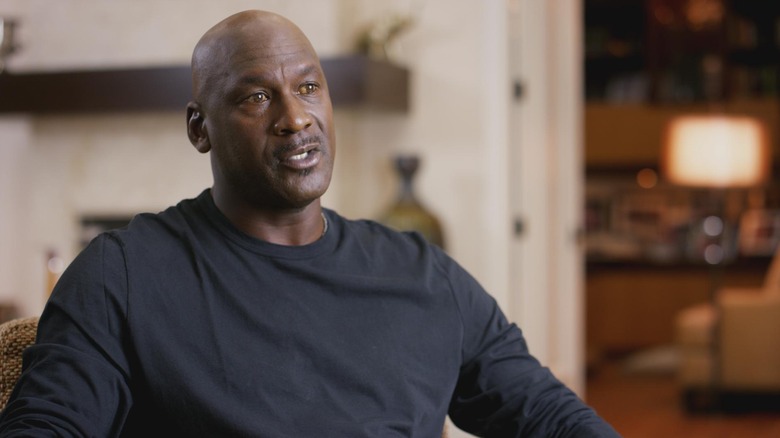 Michael Jordan speaking in an interview for The Last Dance (2020)