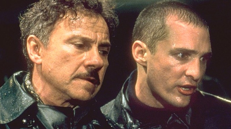 CPO Henry Klough and Lt. Andrew Tyler looking intense in U-571