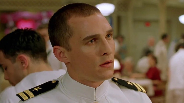 Andrew Tyler in his dress uniform on U-571
