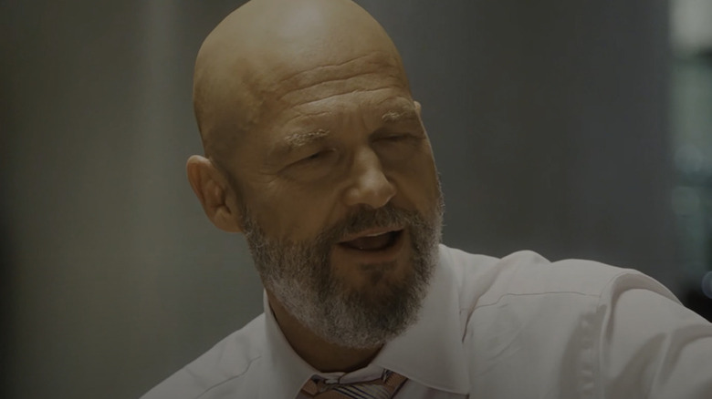 Obadiah Stane smiling