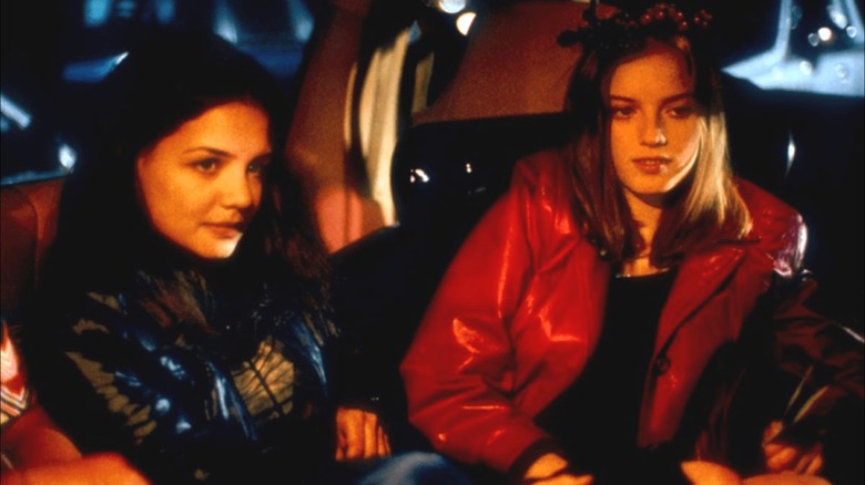 Claire and Ronna sitting together in "Go"