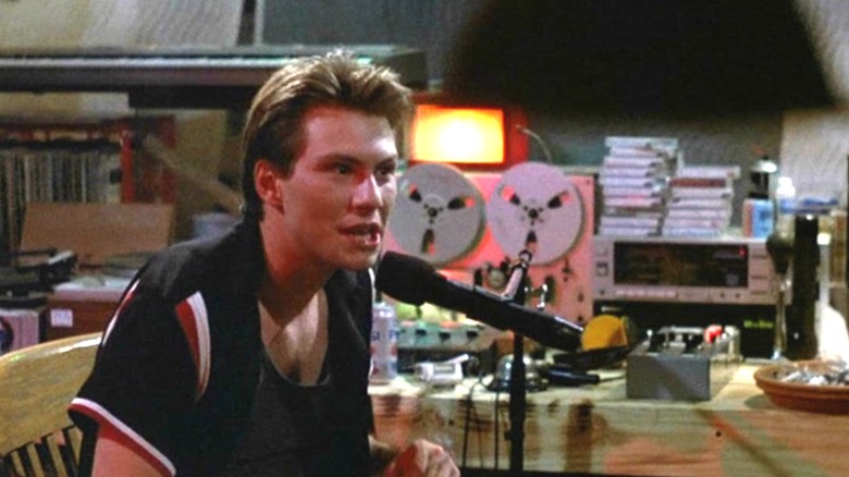 Mark Hunter on the radio in "Pump Up The Volume"