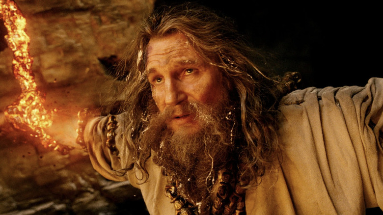 Zeus in chains in "Wrath of the Titans" (2012)