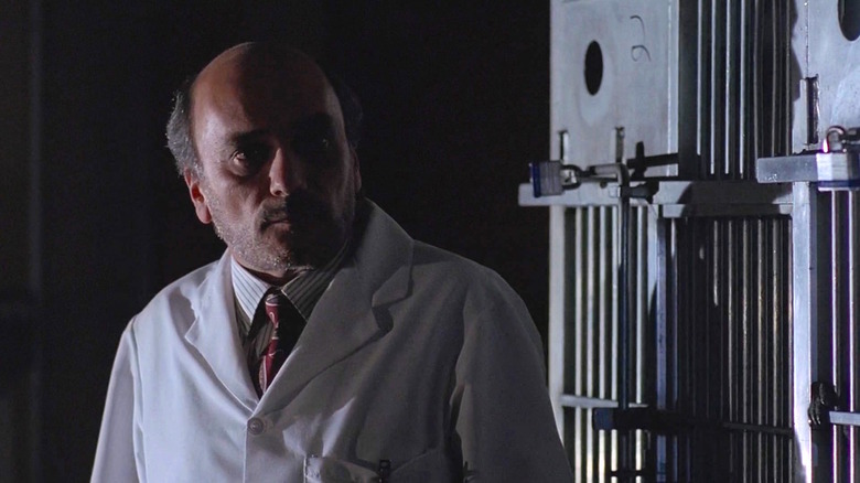 Berube stands quietly in The X-Files