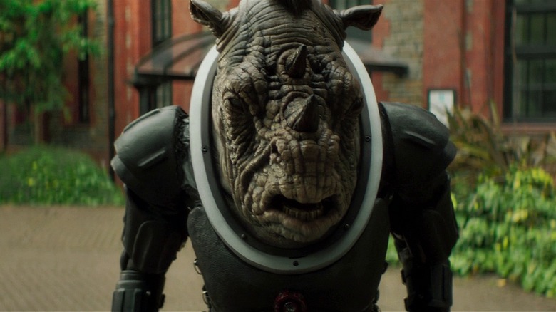 Judoon captain Pol-Kon-Don sneers in Doctor Who