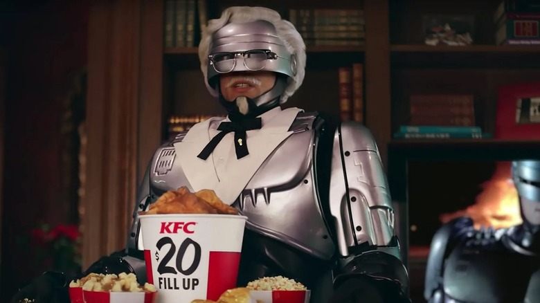 Robocop as KFC's Colonel Sanders