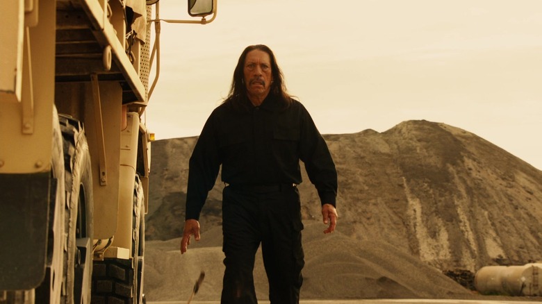 Danny Trejo walking