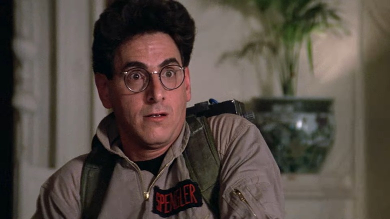 Egon Spengler firing proton pack