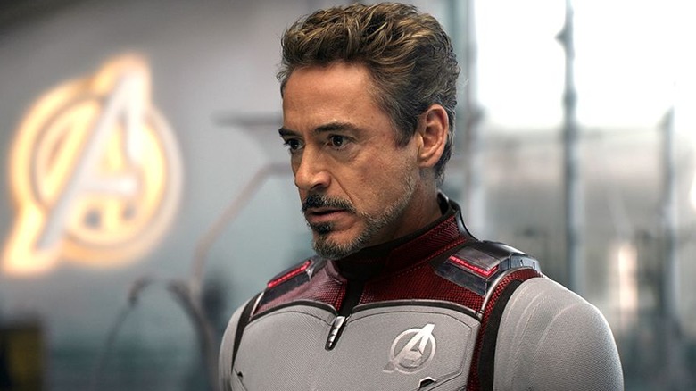 Iron Man in time suit