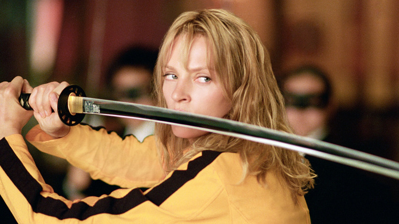 Uma Thuman in "Kill Bill"