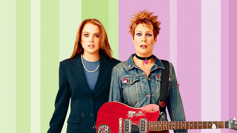 Lindsay Lohan and Jamie Lee Curtis confused