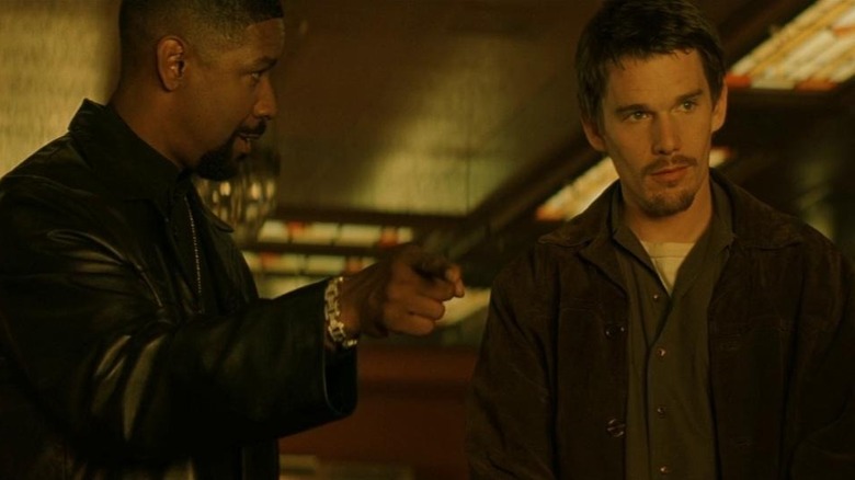 Denzel Washington and Ethan Hawke in Training Day