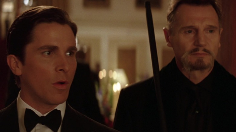 Bruce Wayne and Ra's al Guhl in Batman Begins
