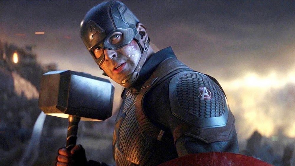 Chris Evans as Captain America in Avengers: Endgame