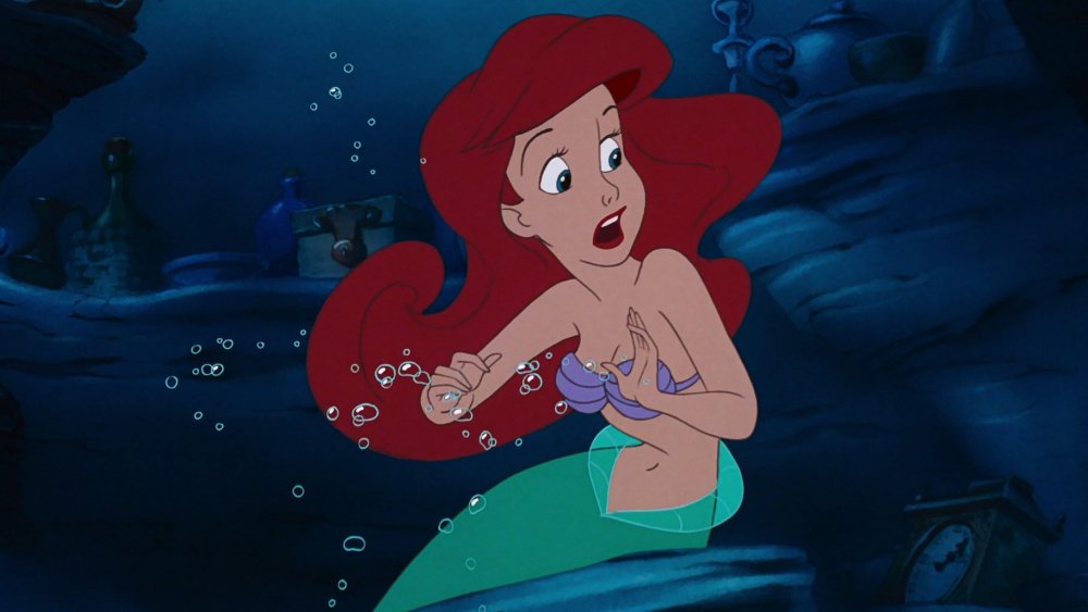 Ariel in "The Little Mermaid"
