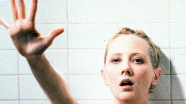 Anne Heche as Marian in the shower in "Psycho" (1998)