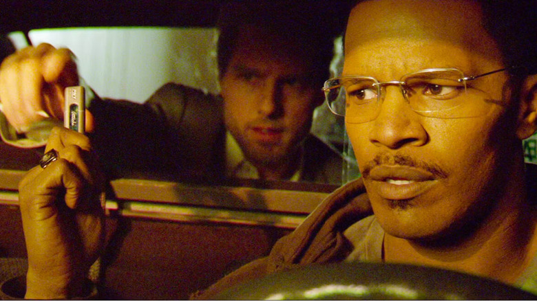 Jamie Foxx and Tom Cruise in Collateral