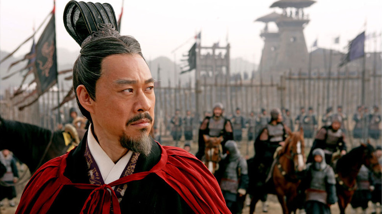 Cao Cao looks over battlefield