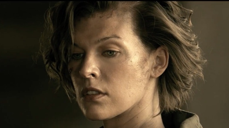 Woman looking dirty