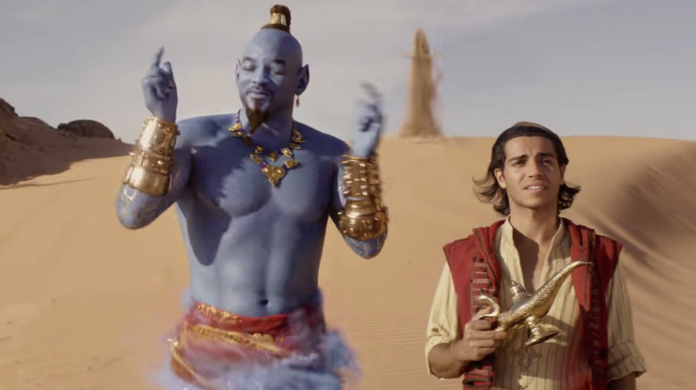 Aladdin and Genie practice