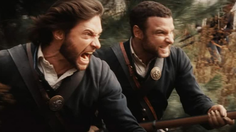 Victor and Logan fight in a war