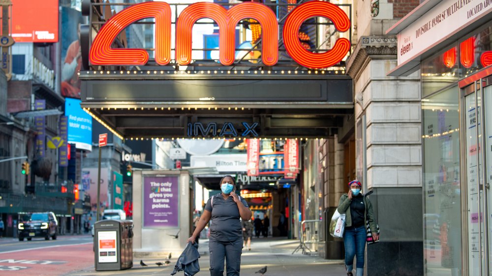 Closed AMC Theatre in New York City