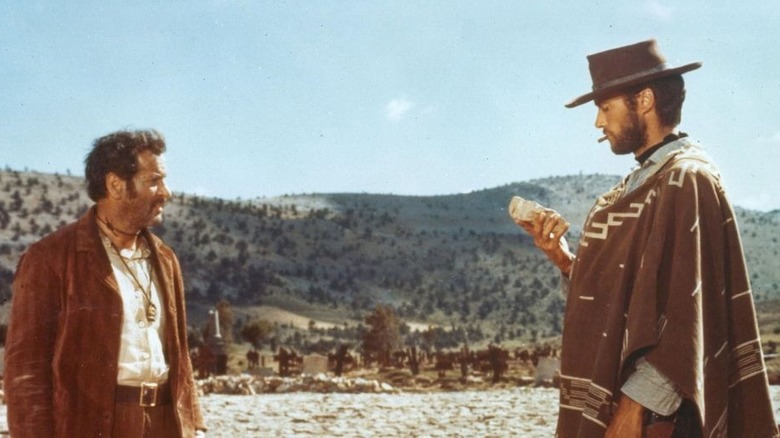 Eli Wallach and Clint Eastwood