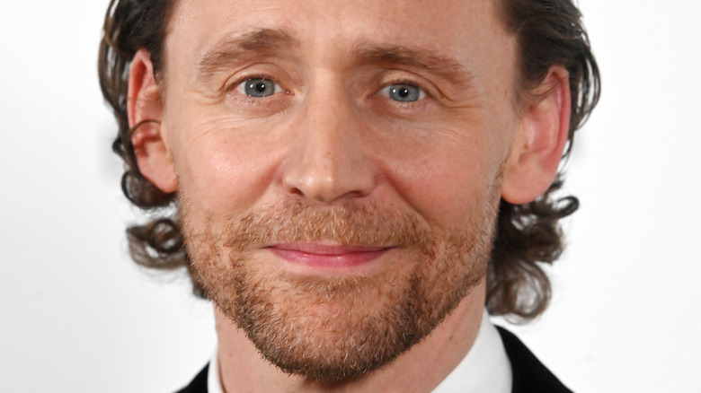 Tom Hiddleston smiling