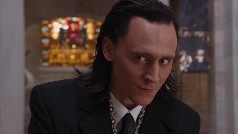 Loki smiling