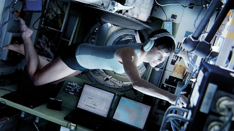 Sandra Bullock in Gravity, Alfonso Cuaron