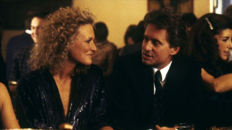 Glenn Close and Michael Douglas in Fatal Attraction