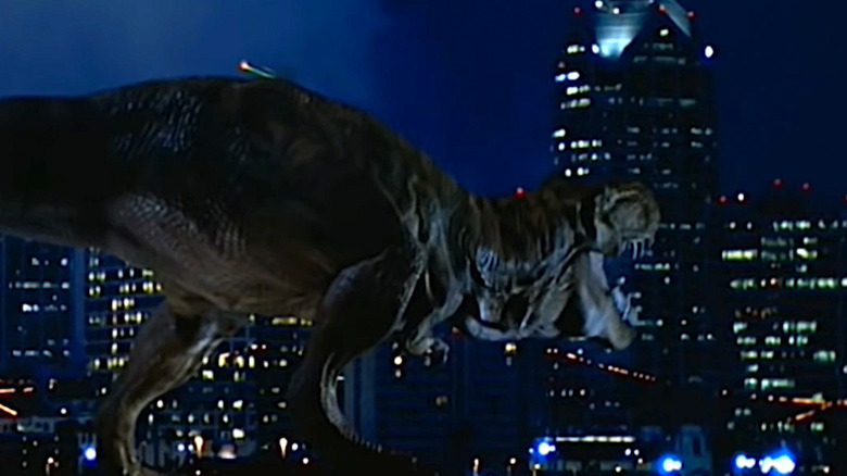 The T-Rex attacks San Diego