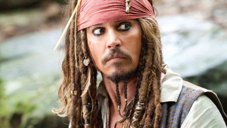 Johnny Depp in Pirates of the Caribbean