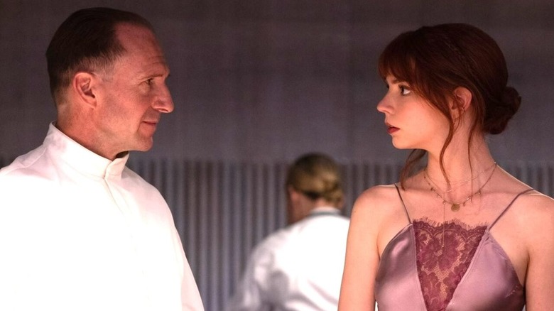Chef Slowik confronts Margot in "The Menu" (2022)