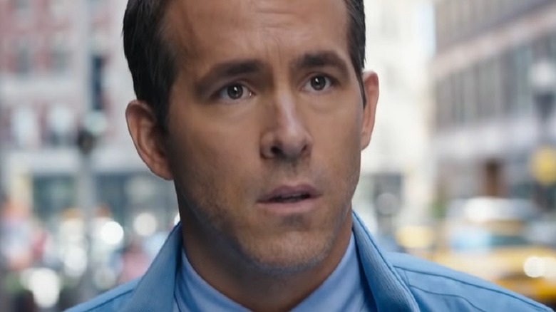 Ryan Reynolds looking shocked