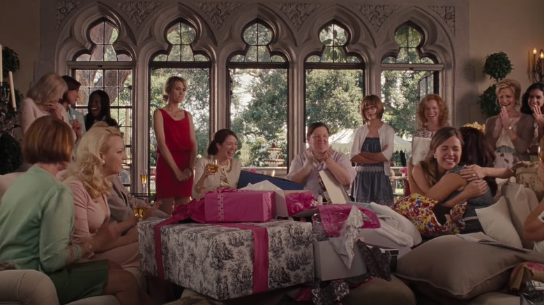 Lillian's bridal shower in Bridesmaids